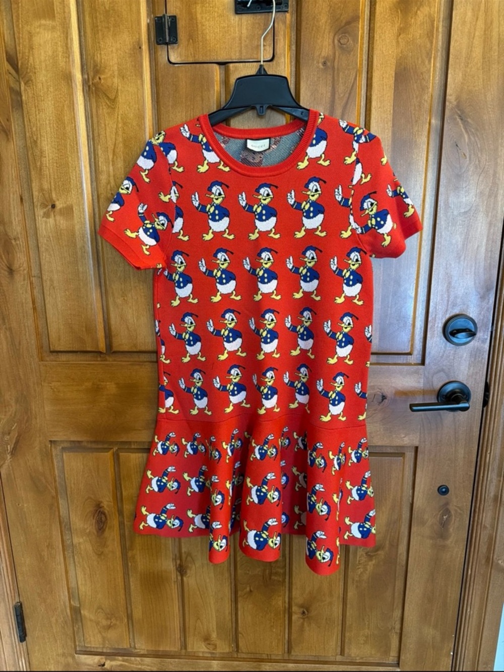 Gucci Donald Duck Sweater Women Dress